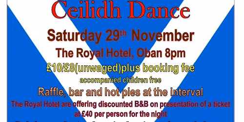 St Andrew's night ceilidh 