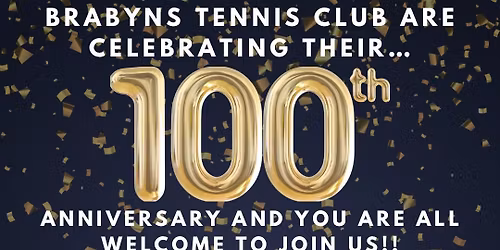 100 years of Brabyns Tennis Club Celebration Event