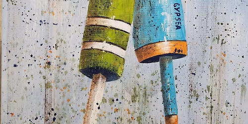 Gypsea Boat Floats Acrylic Art Class