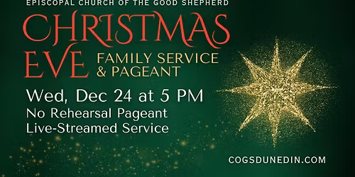 Christmas Eve Family Service & Pageant 2025