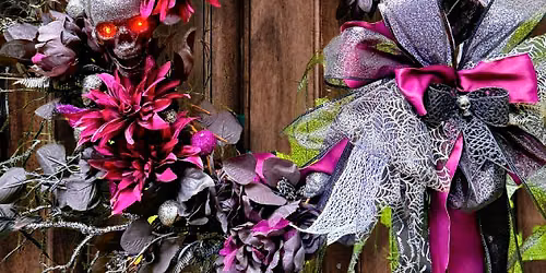 *New* Spooktacular Halloween Wreath Making Class