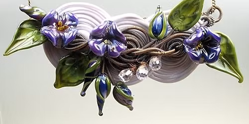 Twice Electroformed Enameled Organics