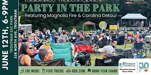 Piedmont HealthCare's Party in the Park