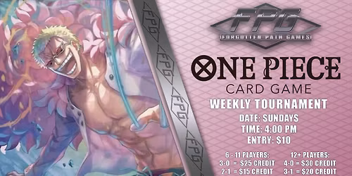 One Piece TCG Sunday Weekly Tournament