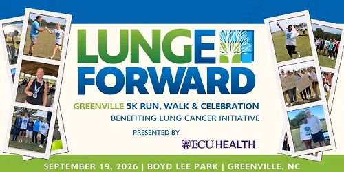 Greenville LUNGe Forward 5K Run, Walk & Celebration