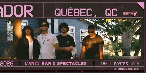 KASADOR \/\/ Mercredi 29 juillet 2026 \/\/ L'Anti Bar & Spectacles