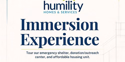 Humility Homes and Services Fall Immersion Experience 