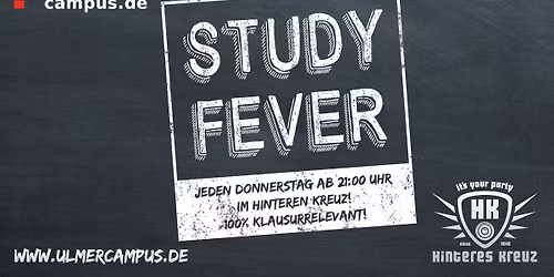 Study Fever - Deine Studentenparty am Donnerstag