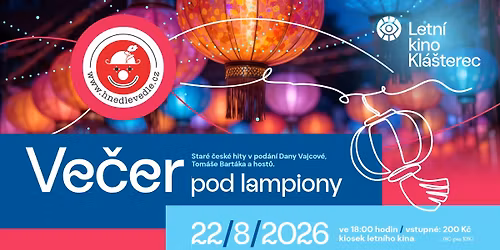 VE\u010cER POD LAMPIONY