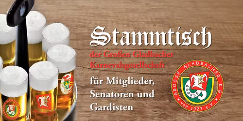 Stammtisch f\u00fcr Mitglieder, Senatoren und Gardisten