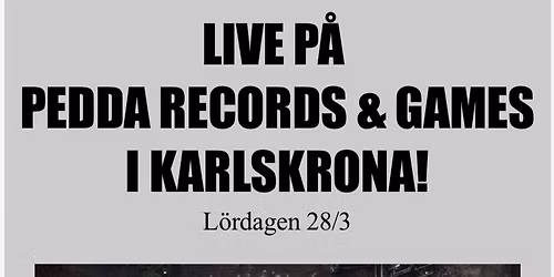 Harvest Band Live hos Pedda’s 