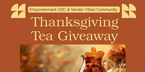Thanksgiving Tea Giveaway