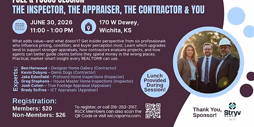 Fuel & Focus | The Inspector, The Appraiser, The Contractor & You