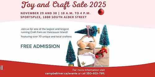 Toy and Craft Sale