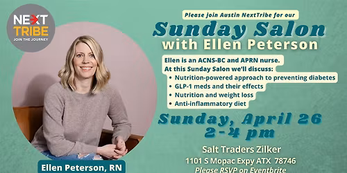 Sunday Salon with Ellen Peterson