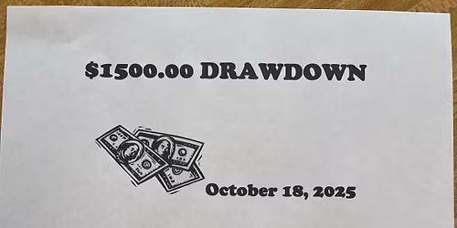 $1500.00 Drawdown