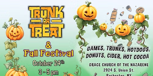 Grace Church of the Nazarene Trunk or Treat