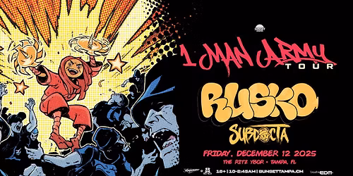 RUSKO W\/ SUBDOCTA - #POUND FRIDAYS - Tampa, FL