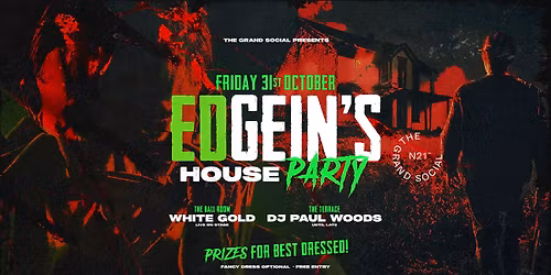 Ed Gein's House Party at The Grand Social This Halloween