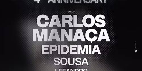 Carlos Mana\u00e7a @ Slay 4th Anniversary (Lisbon) Portugal