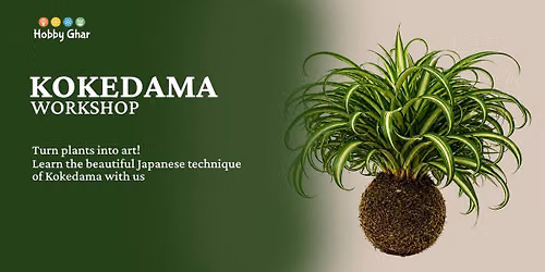 Kokedama Workshop Create Your Own Living Moss Ball