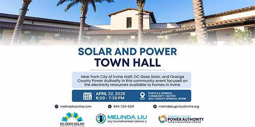 Solar and Power Town Hall