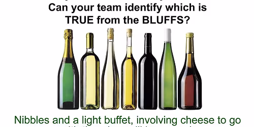 Call My Bluff Wine Tasting