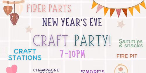 New Years Eve Craft Party