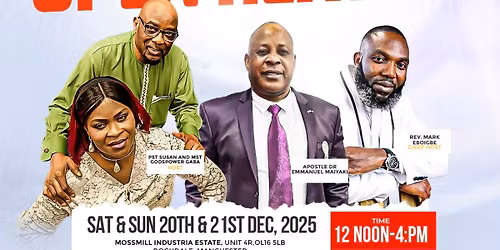 DESTINY MOULDING CONFERENCE AND ORDINATION SERVICE 