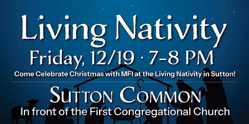 Live Nativity - Sutton Common