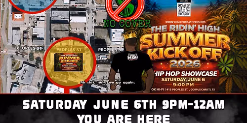 SMOKE WALK \/ MOLLYWOP TAKEOVER \/ RIDIN HIGH SUMMER KICKOFF