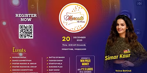 Mercato 2025 \u2013 Cultural & Management Fiesta | Live Performance by Simar Kaur