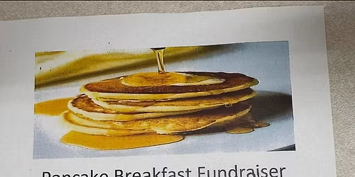 Pancake breakfast fundraiser