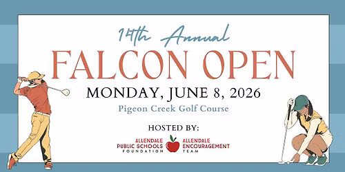 14th Annual Falcon Open: An Allendale Public Schools Foundation + Allendale Encouragement Team Event