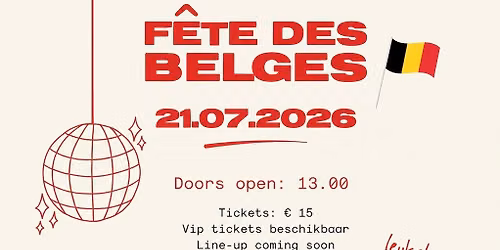 Open Air - F\u00eate des belges