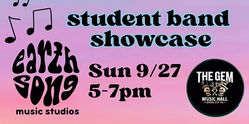 Earth Song Student Bands Showcase