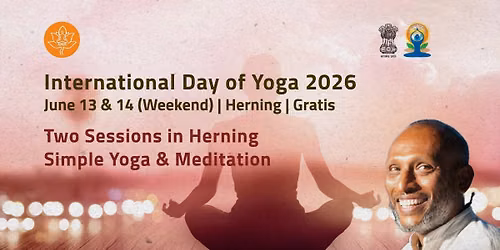 International Day of Yoga 2026 - Two Free Sessions in Herning