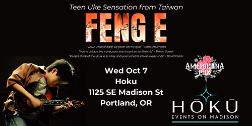 Uke Prodigy Feng E in Portland at Hoku