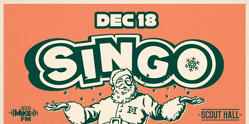 SINGO! at Scout Hall