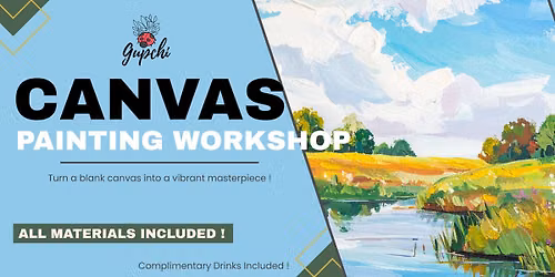 Master the Canvas: Beginner Canvas Painting Worksh