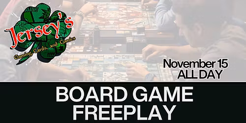 Free Play: Board Games!
