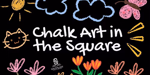 Chalk Art at Southlake Town Square \ud83c\udfa8