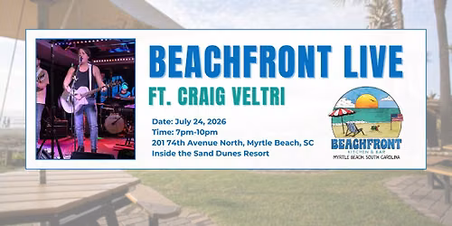 Beachfront Live ft\/ Craig Veltri
