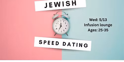 Jewish Speed Dating 25-35: Appetizers Included!