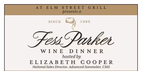 \ud83c\udf77 Fess Parker Wine Dinner