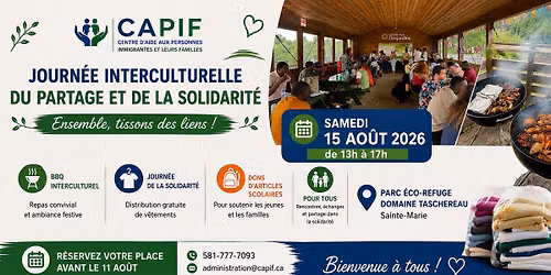 Journ\u00e9e interculturelle du partage et de la solidarit\u00e9 