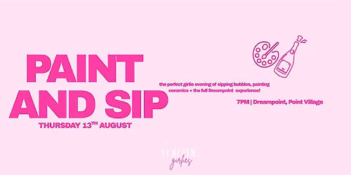 PAINT & SIP AT DREAMPOINT