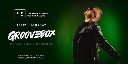GROOVEBOX \u2192 EPIC Prague