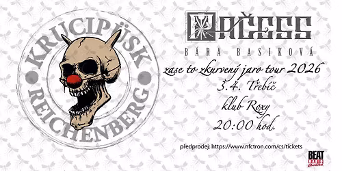 Krucip\u00fcsk + Pa\u010dess a B\u00e1ra Basikov\u00e1 \u201eZASE TO ZKU*VEN\u00dd JARO\u201c tour 2026