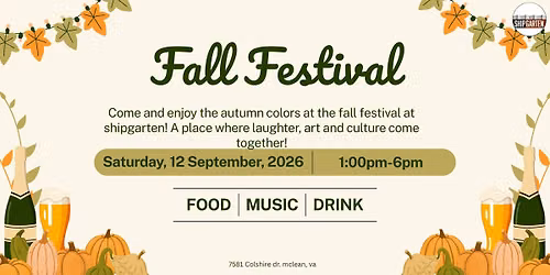Fall Festival at Shipgarten